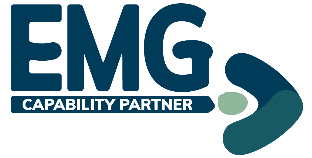 The EMG Capability Partner logo.